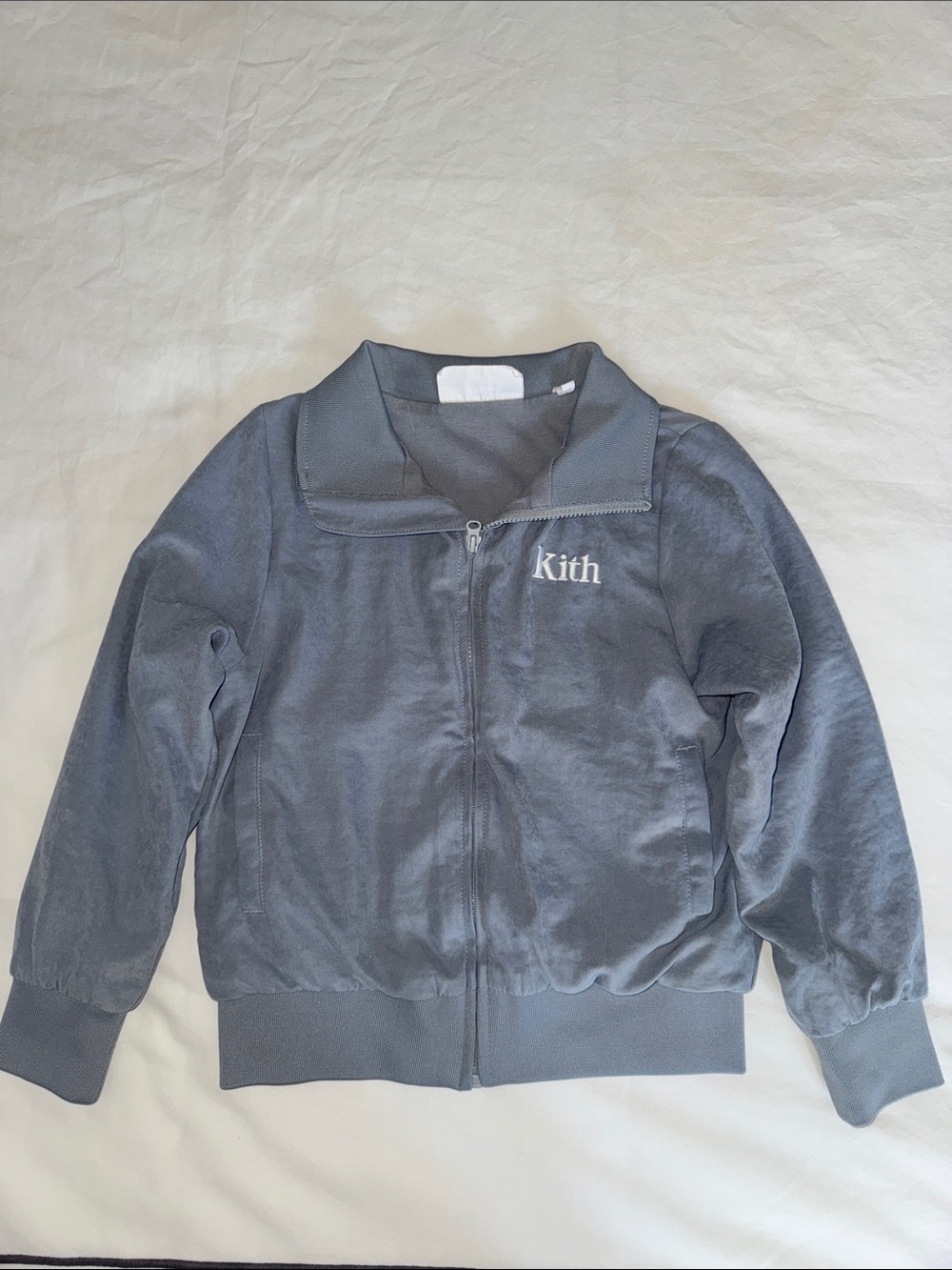 Kith Kids gray track jacket size 4/5